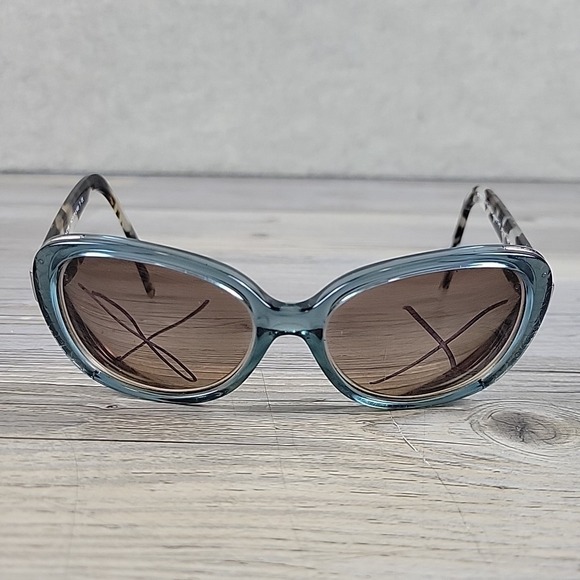 COACH HC 8172 5370D0 CRYSTAL TEAL SNOW LEOPARD TORT 56-16-140 FRAMES ONLY‎ main image 6